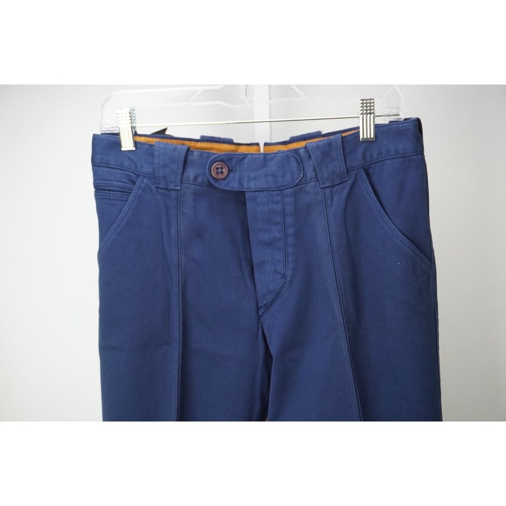 Barba Napoli Jomud Cotton Blend Blue Pants Sz 33 48 NEW